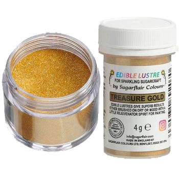 Edible Lustre - Treasure Gold - E171 Free